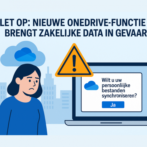 Nieuwe OneDrive-functie brengt zakelijke data in gevaar