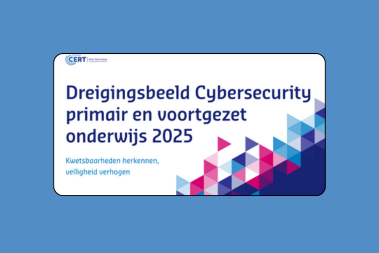Dreigingsbeeld Cybersecurity 2025: Onderwijssector steeds kwetsbaarder