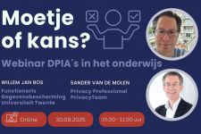 Kosteloos webinar DPIA's in het onderwijs: Moetje of kans?