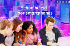 Smartphones en smartwatches de klas uit