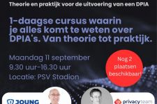 Cursus DPIA op 11 september 2023 in het PSV Stadion